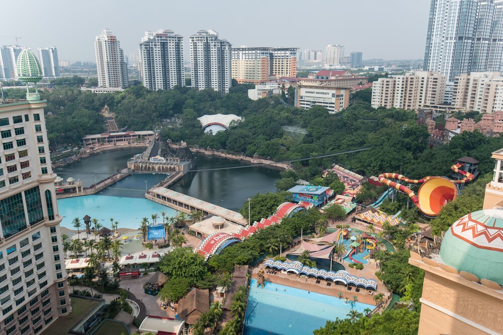 Balcony view, Resort Suites at Bandar Sunway