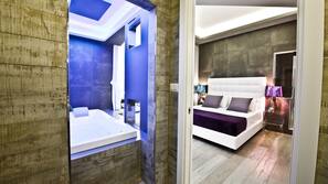 Premium bedding, minibar, in-room safe, desk