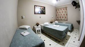 Desk, blackout curtains, iron/ironing board, free WiFi