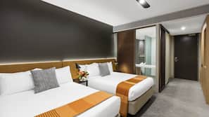 Premium bedding, minibar, in-room safe, desk