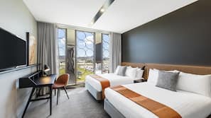 Premium bedding, minibar, in-room safe, desk