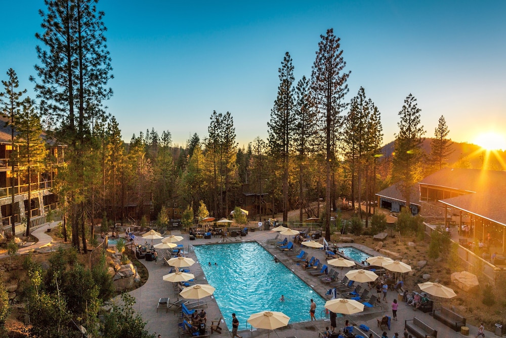 View from property, Rush Creek Lodge at Yosemite