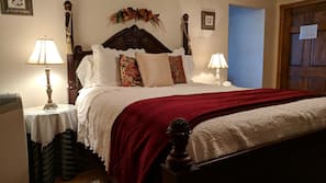 Premium bedding, individually decorated, individually furnished
