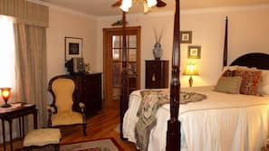 Premium bedding, individually decorated, individually furnished