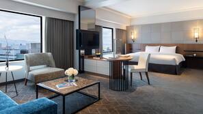 Minibar, in-room safe, desk, blackout curtains