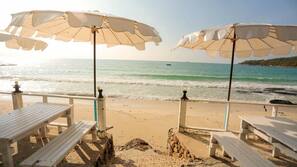 Privatstrand, Sporttauchen, Schnorcheln, Strandbar