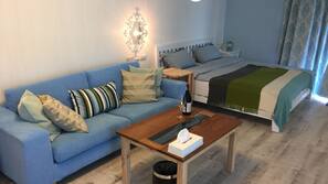 Desk, cribs/infant beds, rollaway beds, free WiFi
