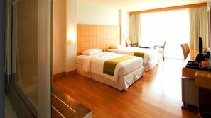 Minibar, in-room safe, desk, rollaway beds