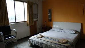 Minibar, in-room safe, desk, rollaway beds