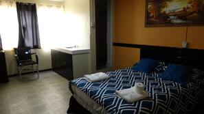 Minibar, in-room safe, desk, rollaway beds