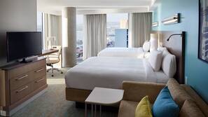 Premium bedding, in-room safe, desk, iron/ironing board
