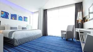 Minibar, in-room safe, desk, rollaway beds