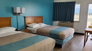 Pillowtop beds, free WiFi, bed sheets