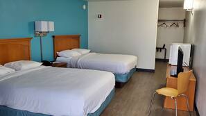 Pillowtop beds, free WiFi, bed sheets