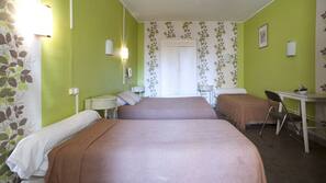 Desk, iron/ironing board, cribs/infant beds, rollaway beds