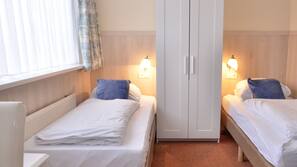 Een kluis op de kamer, babybedden, extra bedden, gratis wifi