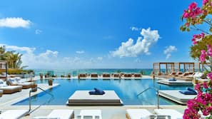 3 outdoor pools