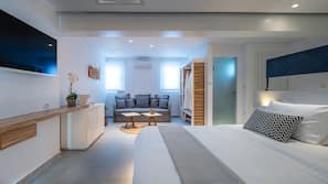 Premium bedding, minibar, in-room safe, desk