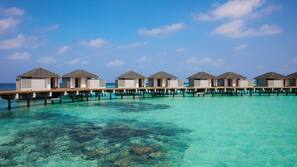 Private beach, scuba diving, beach volleyball