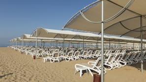 Privatstrand in der Nähe, kostenloser Shuttle zum Strand, Liegestühle