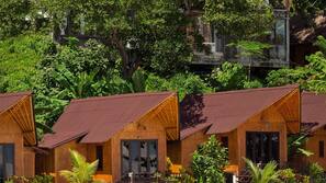 Private beach, sun loungers, beach towels, snorkeling