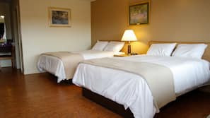 Desk, blackout drapes, free WiFi, bed sheets