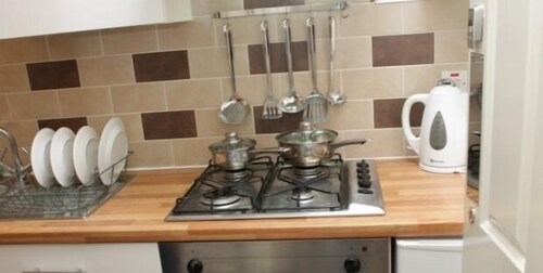 Private kitchen, The Quarters Serviced Apartments