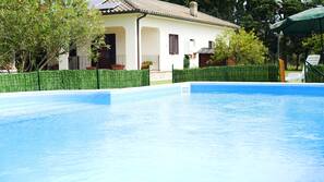 Seasonal outdoor pool