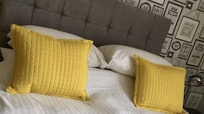 Egyptian cotton sheets, premium bedding, individually decorated