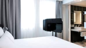 1 dormitorio, ropa de cama de alta calidad, minibar y caja fuerte
