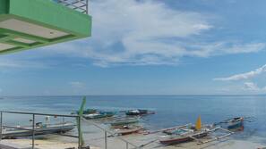 Private beach