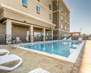 Seasonal outdoor pool