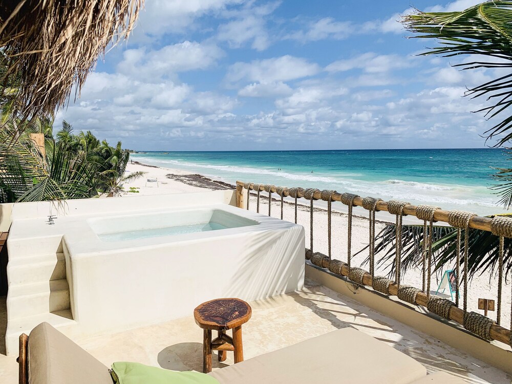 Terrace/patio, Dune Boutique Hotel located at the party zone