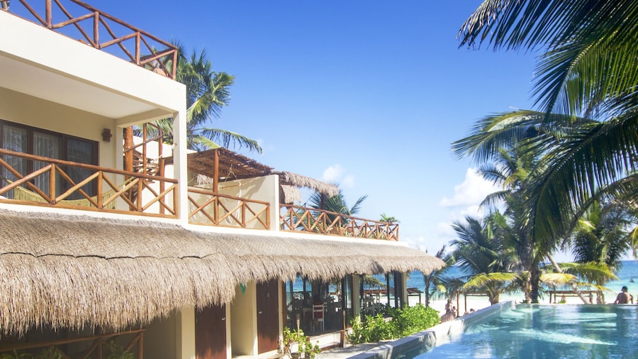 Dune Boutique Hotel located at the party zone