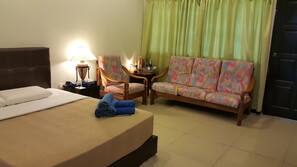 Soundproofing, iron/ironing board, rollaway beds, free WiFi