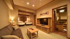 Premium bedding, free WiFi, linens