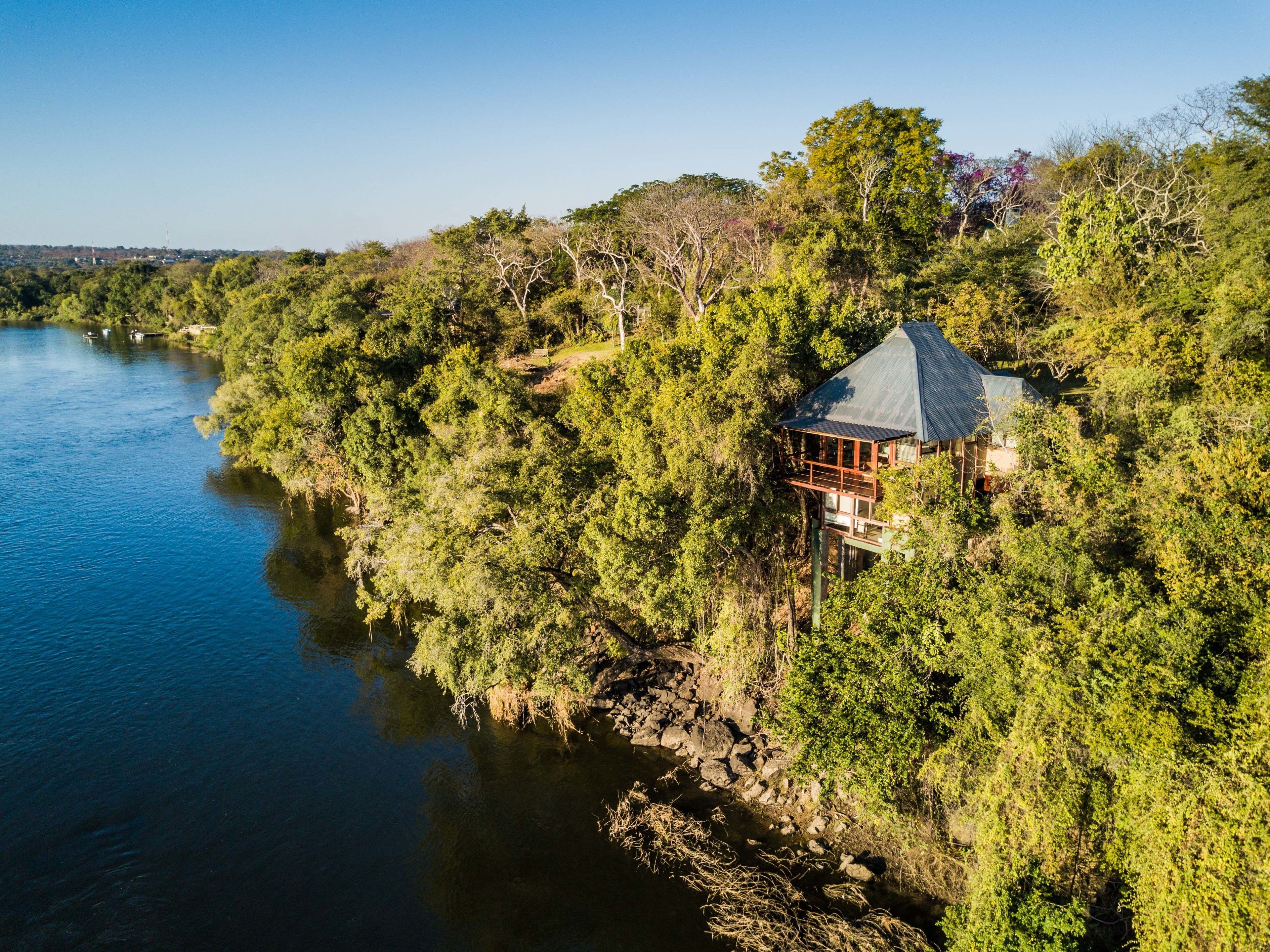 The River Club in Livingstone, Zambia