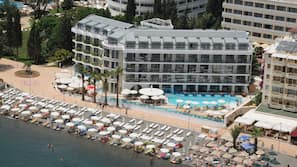 Private beach