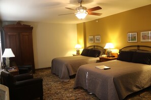 Egyptian cotton sheets, premium bedding, desk, iron/ironing board