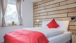 4 chambres, literie de qualité supérieure, fer et planche à repasser