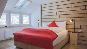 4 chambres, literie de qualité supérieure, fer et planche à repasser