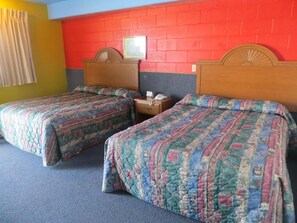 Free WiFi, bed sheets