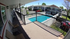 Seasonal outdoor pool
