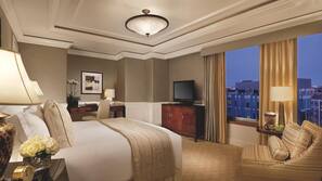 Egyptian cotton sheets, premium bedding, memory foam beds, in-room safe