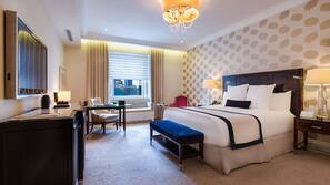 Egyptian cotton sheets, premium bedding, memory foam beds, in-room safe