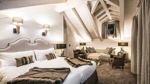 Premium bedding, free minibar, in-room safe, blackout drapes