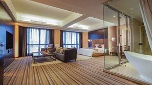In-room safe, desk, blackout drapes, iron/ironing board