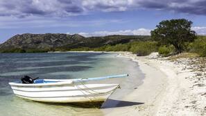 Private beach nearby
