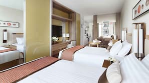Premium bedding, in-room safe, desk, iron/ironing board