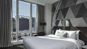 In-room safe, desk, iron/ironing board, free cribs/infant beds